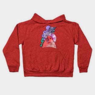 Grumpy face Kids Hoodie